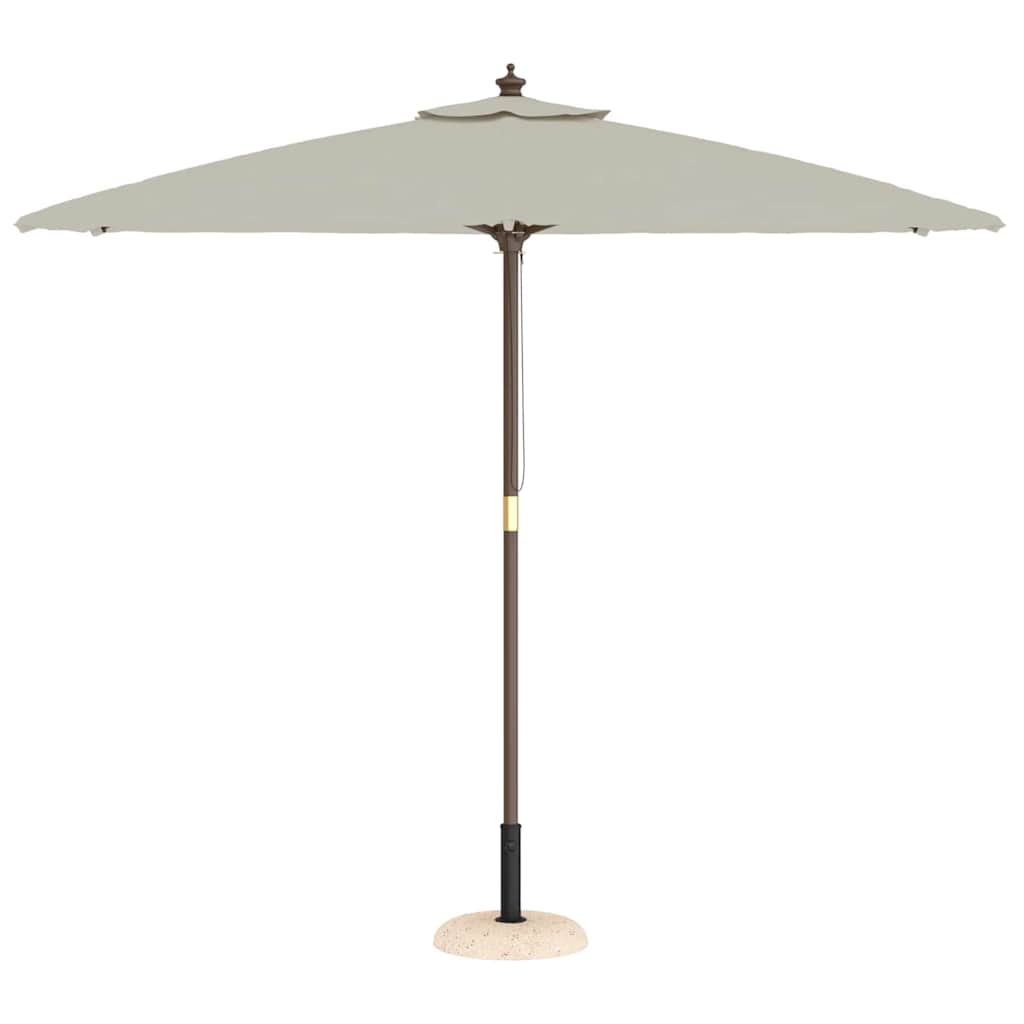 Parasollfot Gul Sten 45 x 45 x 40 cm Betong