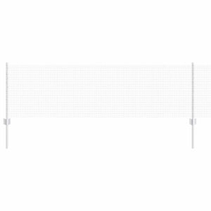 Stängsel med stolpe Silver 0,6 x 10 m Stål