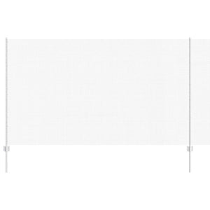 Stängsel med stolpe Silver 1,4 x 10 m Stål