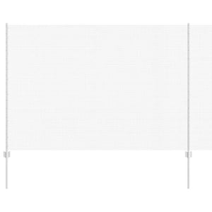 Stängsel med stolpe Silver 1,6 x 25 m Stål