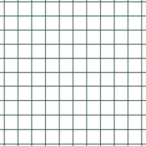 Stängsel med stolpe Grön 1 x 50 m Stål och PVC