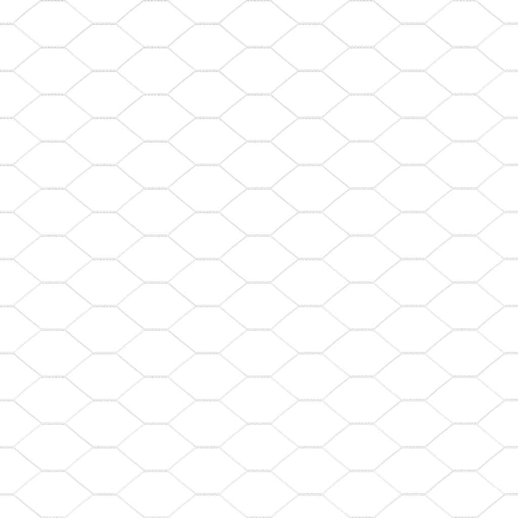 Stängsel med stolpe Silver 0,5 x 10 m Stål