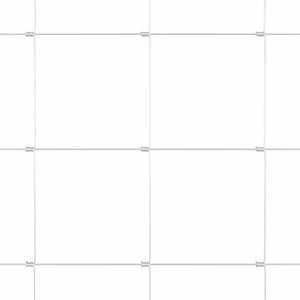 Stängsel med stolpe Silver 1,2 x 25 m Stål