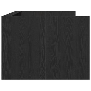 Dagsäng med låda med lagring Grå 90 x 200 cm Konstruerat trä