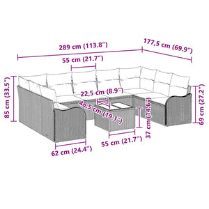Trädgårdsoffset Beige konstrotting