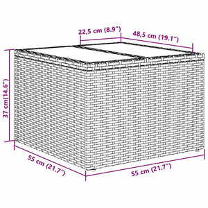 Soffset 6 pcs Ljusgrå konstrotting