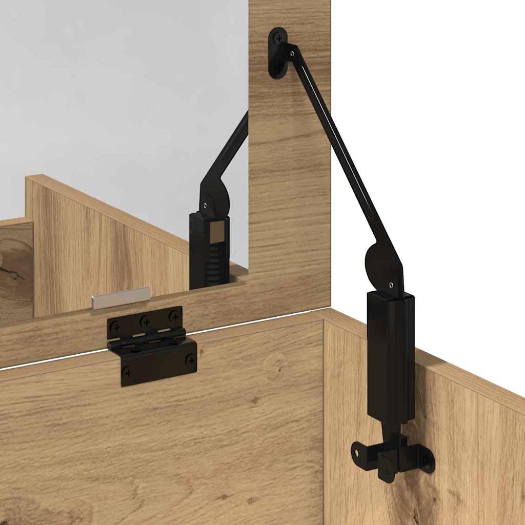 Sminkbord med låda artisan ek 60 x 40 x 75 cm Konstruerat trä