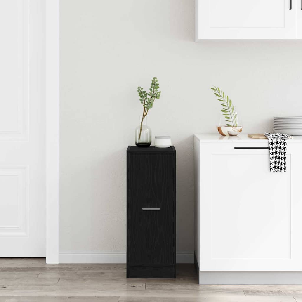 Apoteksskåp Svart ek 30 x 41 x 77,5 cm Konstruerat trä