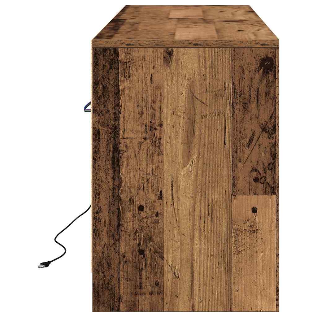 TV Enheter Brun 139,5 x 34 x 50 cm Konstruerat trä