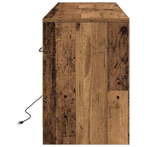 TV Enheter Brun 139,5 x 34 x 50 cm Konstruerat trä