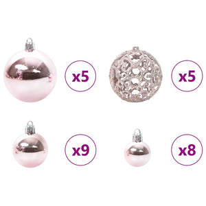 Plast Hingad Julgran med 150 LED-lampor Vit 120 cm PE och PVC