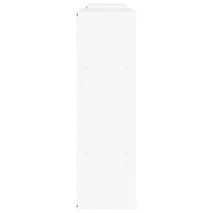 TV-bänk 5 delar med förvaring "ODDA" vit massiv furu