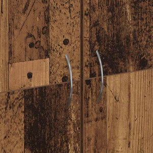 Kontorsskåp Gammalt trä 70 x 32 x 77.5 cm Konstruerat trä