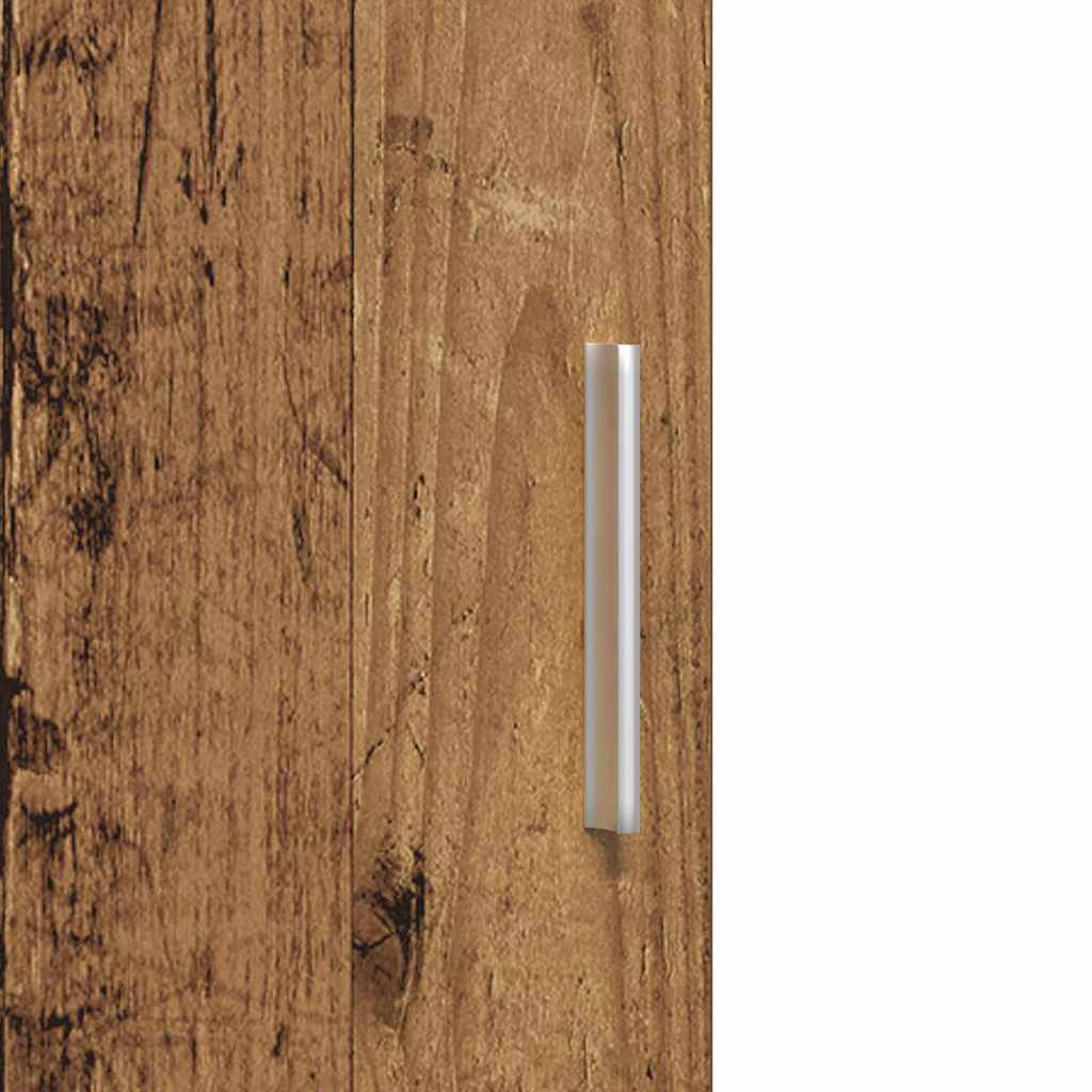 Skåp 2 pcs Gammalt trä 80 x 42 x 185 cm