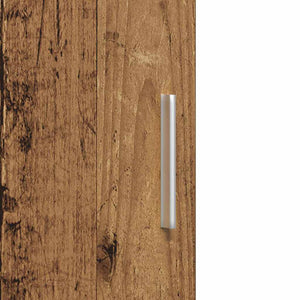 Skåp 2 pcs Gammalt trä 80 x 42 x 185 cm