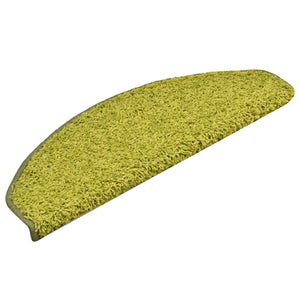 Trappmattor 30 st 65x21x4 cm gröna halvrunda stora