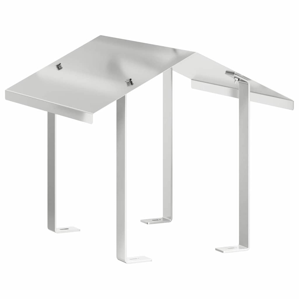 Skorstenhuv Silver 40 x 40 x 37,5 cm Rostfritt stål