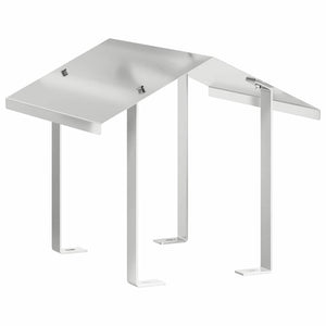 Skorstenhuv Silver 40 x 40 x 37,5 cm Rostfritt stål