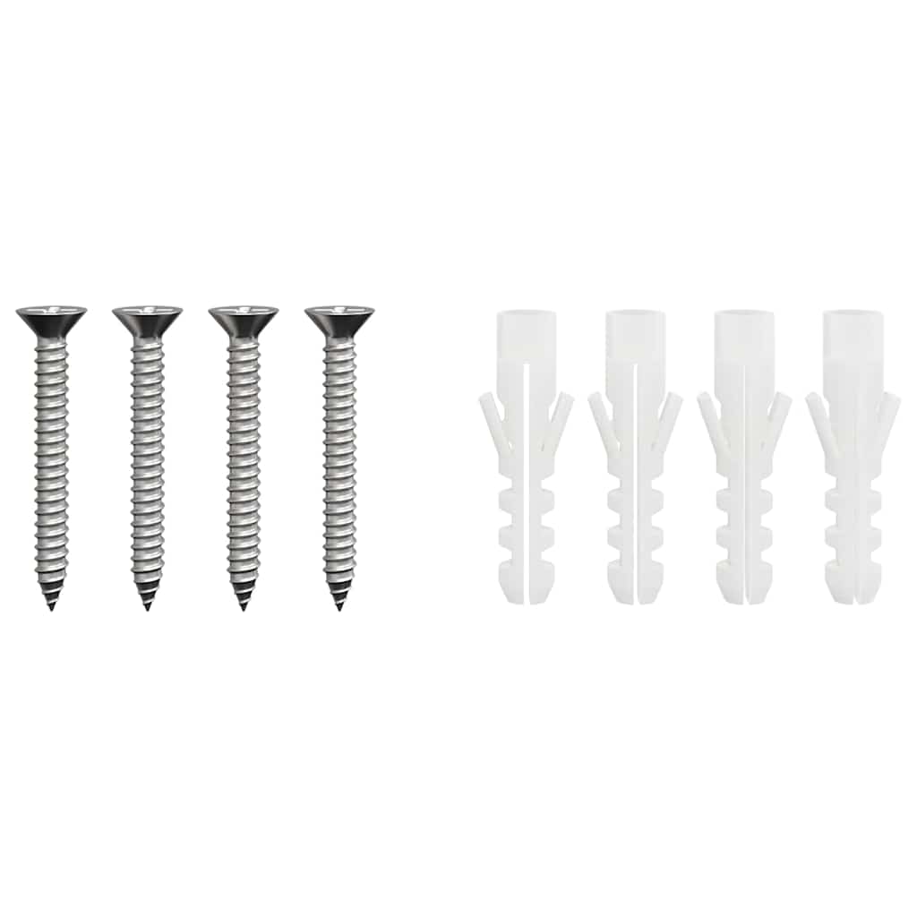 Skorstenhuvud Förlängning Silver 29 x 29 x 50 cm Rostfritt stål