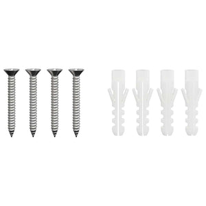 Skorstenhuvud Förlängning Silver 29 x 29 x 50 cm Rostfritt stål