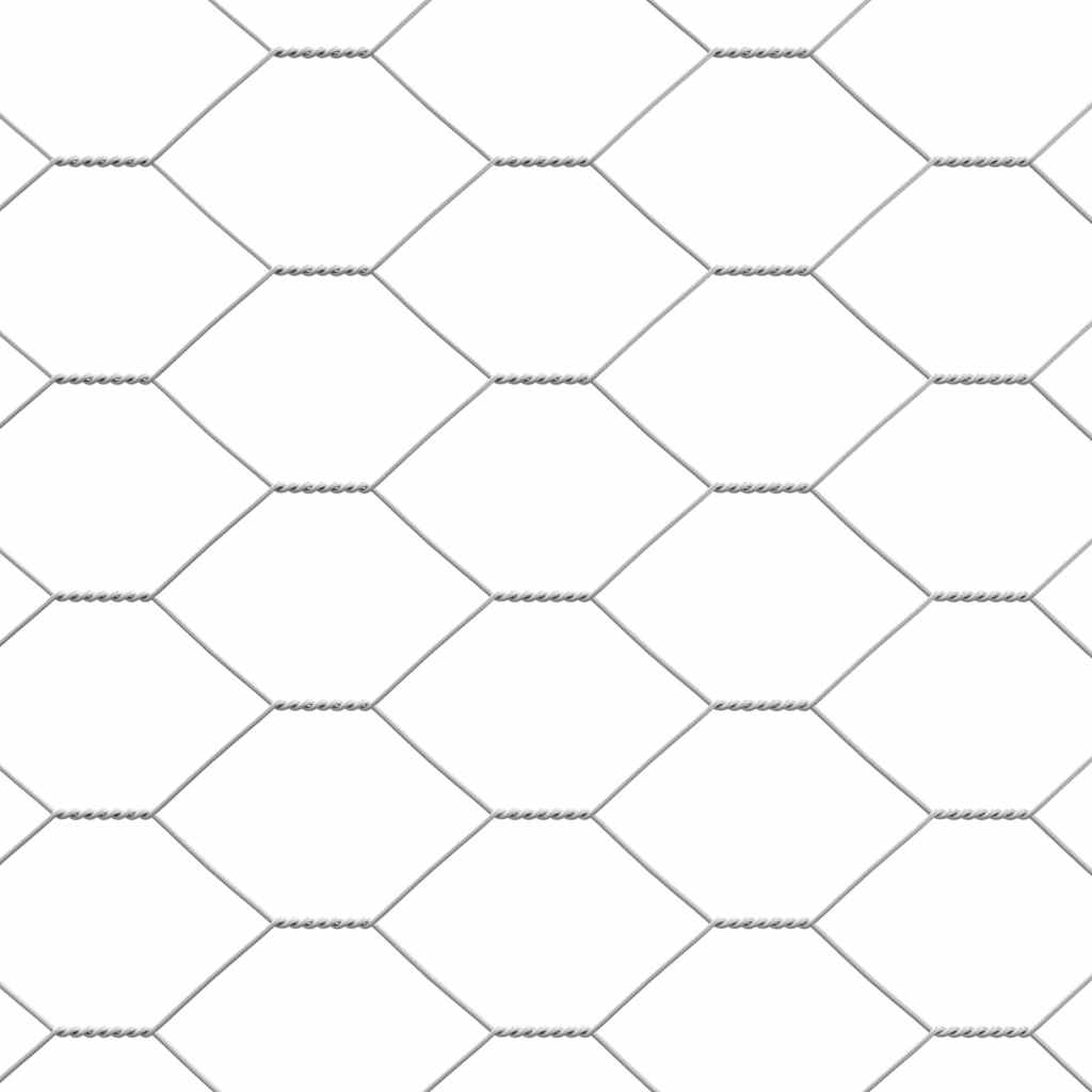 Hönshus Silver 2 x 2 x 2 m Galvaniserat Stål