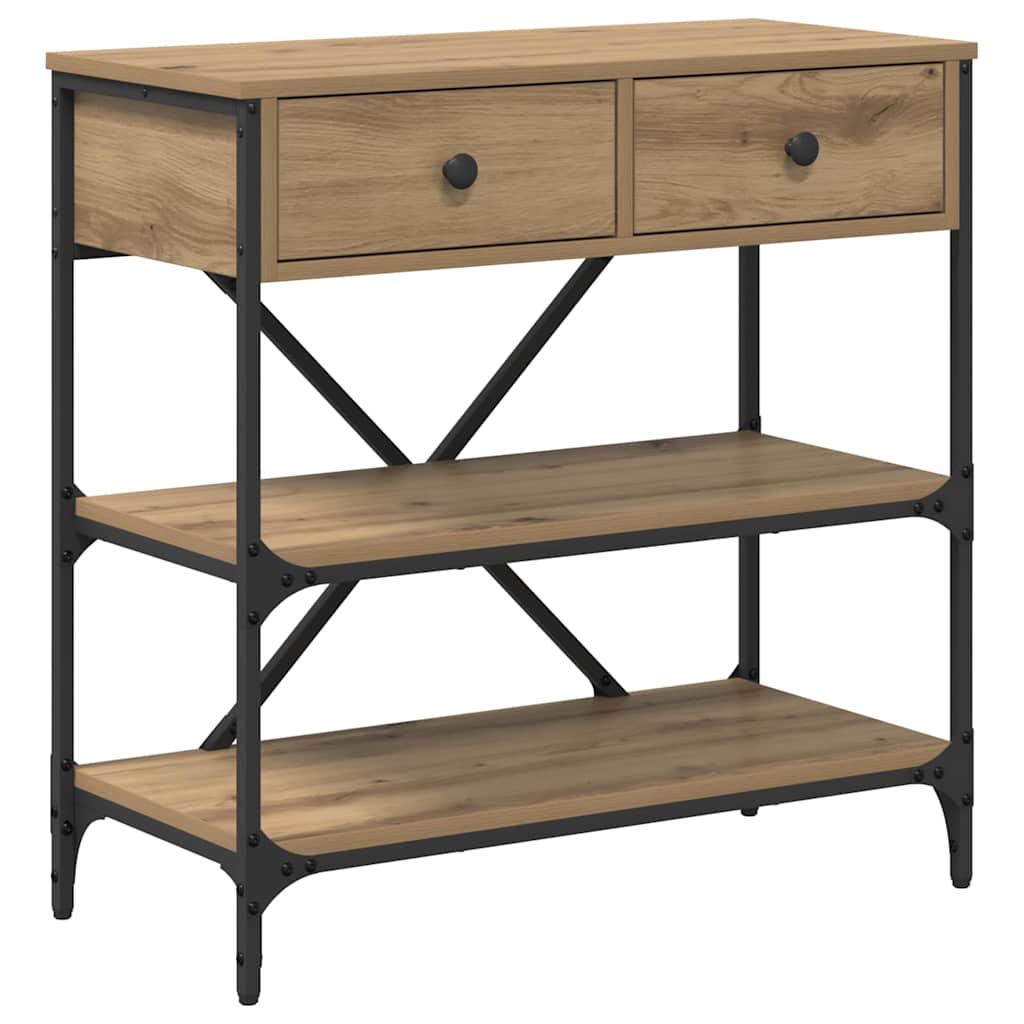 Konsolbord Brun 75 x 34,5 x 75 cm trä
