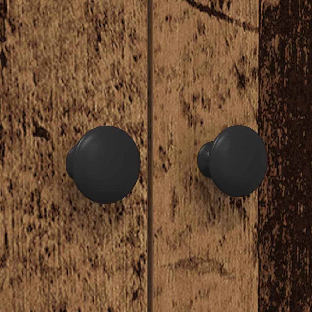 Tvättmaskinskåp Gammalt trä 68 x 48,5 x 194 cm Konstruerat trä