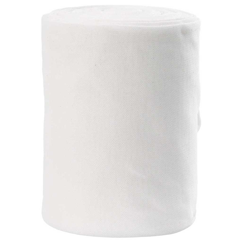 Avloppsrör Vit 16 x 2000 cm Tyg