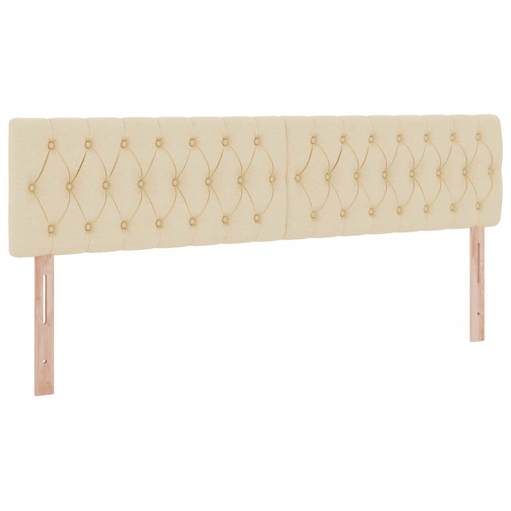 Förvaringssäng med LED med madrass Kräm 160 x 200 cm Polyester