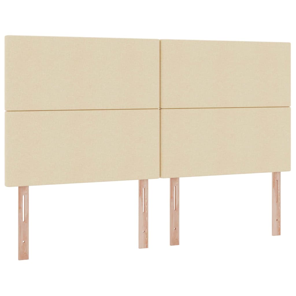 Förvaringssäng med LED med madrass Kräm 160 x 200 cm Polyester