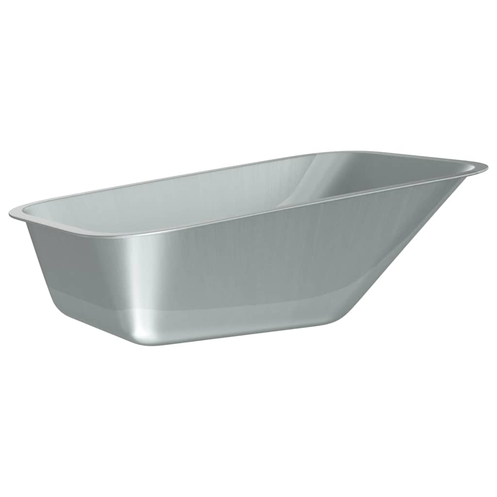 Skottkärra Bricka Ersättning Silver 88 x 60 x 32 cm