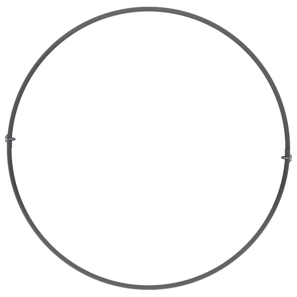 Krukring 5 pcs Svart 30 x 30 x 20 cm Kallvalsat stål