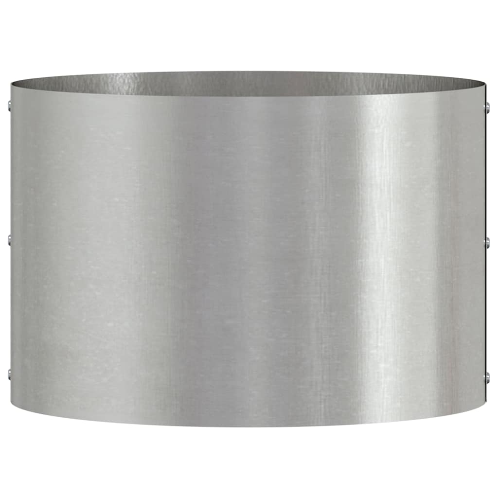 Krukring 5 pcs Silver 30 x 30 x 20 cm Rostfritt stål