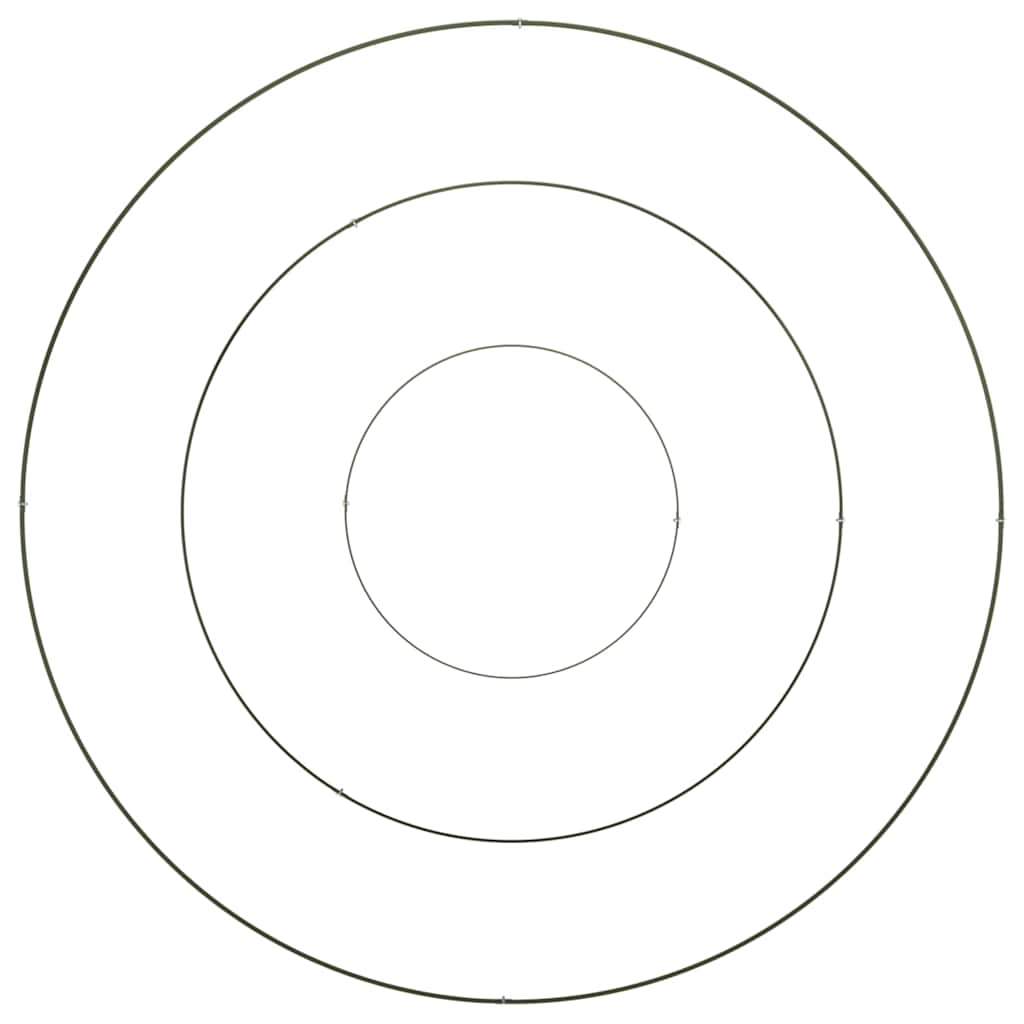 Trädgårdsplanterare Olivgrön 120 x 120 x 20 cm Kallvalsat stål