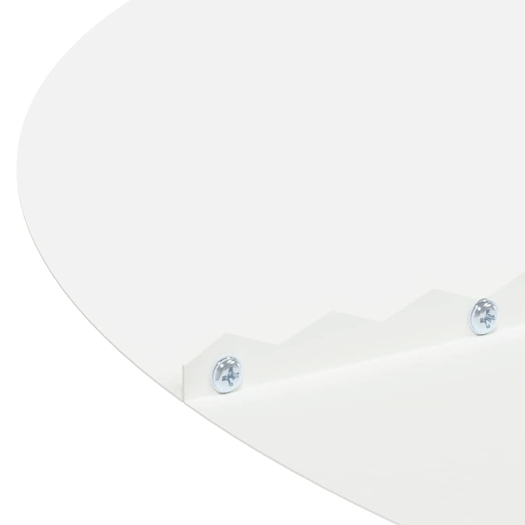 lämplig för Flat trädring Vit Ø30 / 60 cm Stål