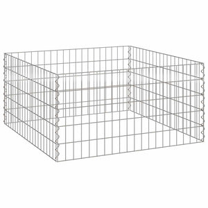 Fyrkantig Komposter 100 x 100 x 50 cm Järn