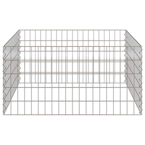 Fyrkantig Komposter 100 x 100 x 50 cm Järn