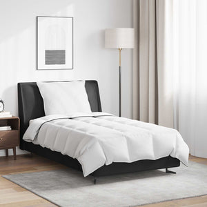 Vinter Täcke med kudde 2 pcs Vit Dunfjäder