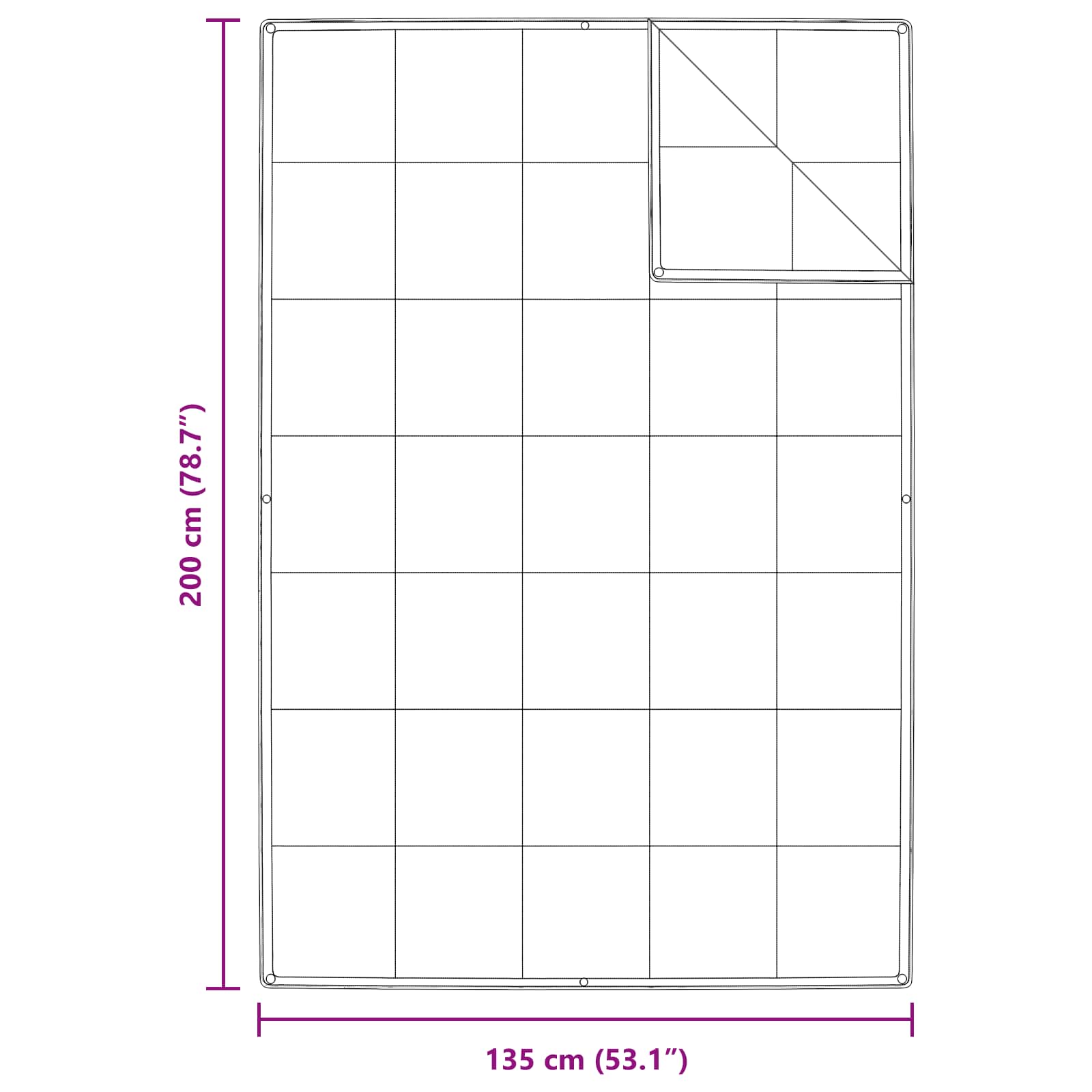 2-i-1 Duntäcke med kudde 2 pcs Vit Dunfjäder