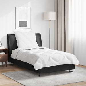 Täckeset med kudde 2 pcs Vit Mikrofiber