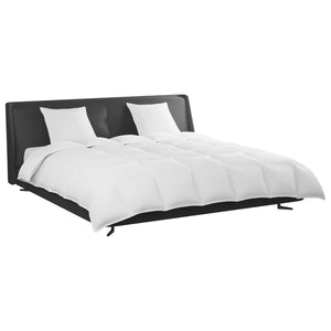 Täckeset med kudde 3 pcs Vit Dunfjäder