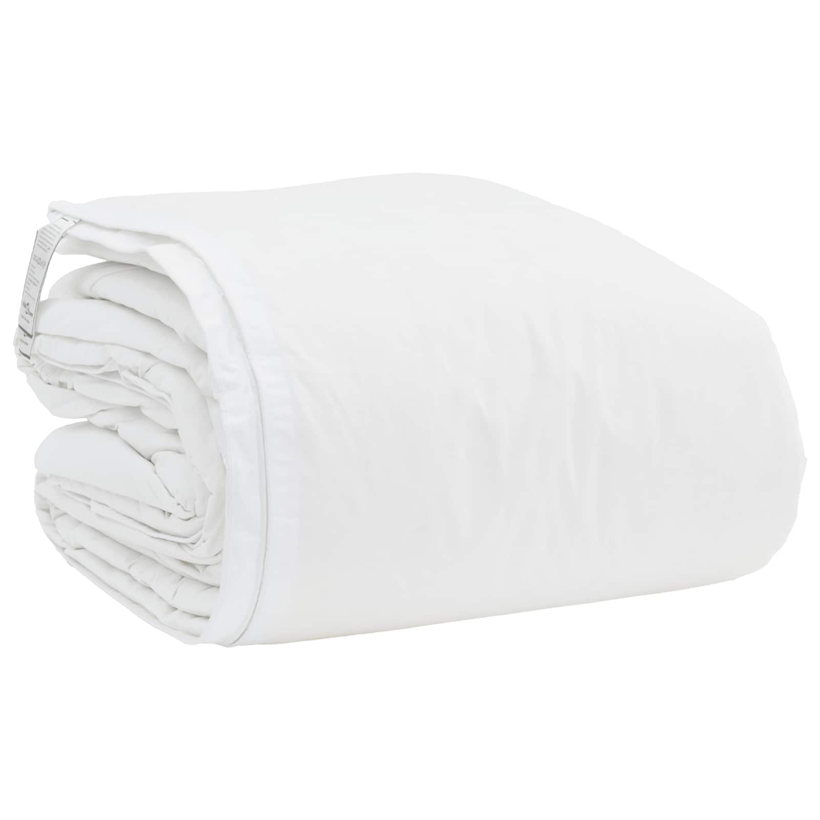 Täckeset med kudde 3 pcs Vit Dunfjäder