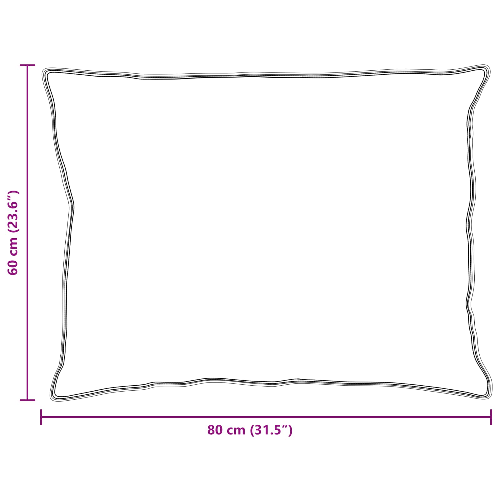 Vinter Täcke med kudde 3 pcs Vit Mikrofiber