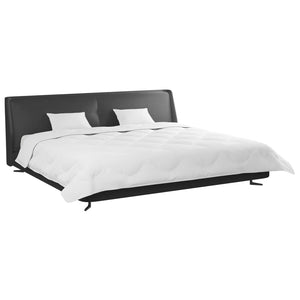 Vinter Täcke med kudde 3 pcs Vit Mikrofiber