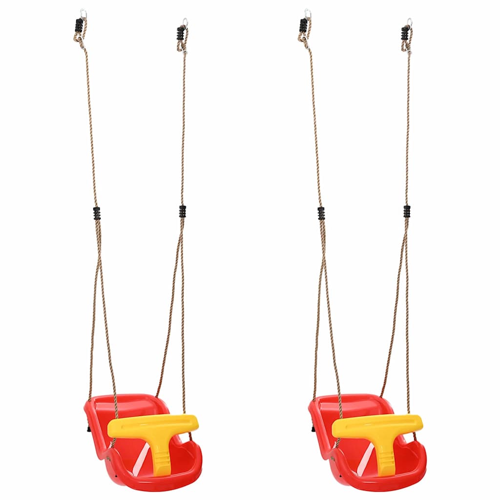 Barngunga 2 st Röd 36 x 43 x 42 cm Plast