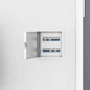 Åtkomstpanel 2 pcs Vit 63 x 33 x 3 cm Stål