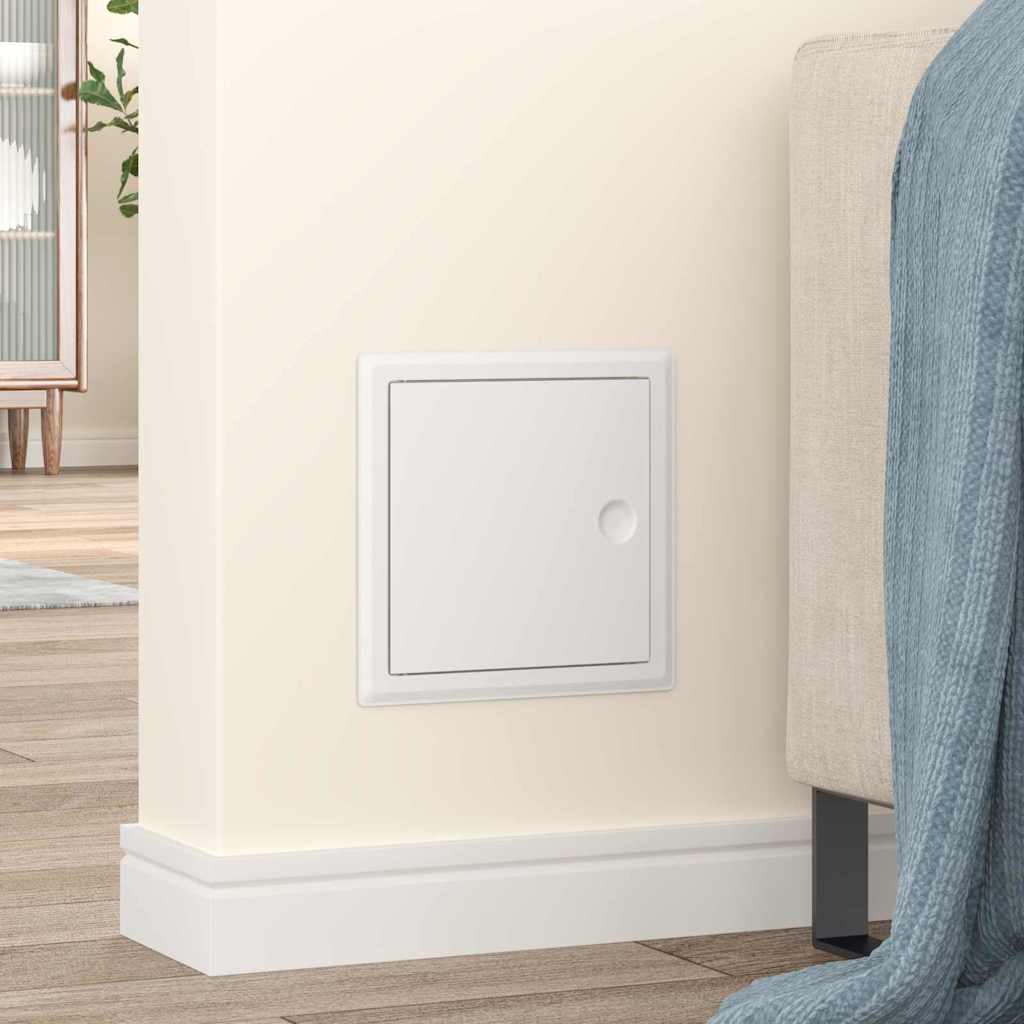 Åtkomstpanel 2 pcs Vit 63 x 33 x 3 cm Stål