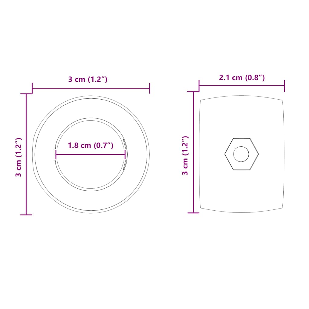 Fotbollsbord Lager 10 pcs Svart 3 x 3 x 1,4 cm Plast