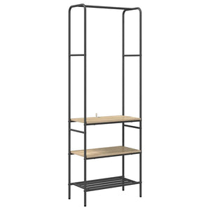 Klädhängare Sonoma-ek 60 x 30 x 171 cm Konstruerat trä