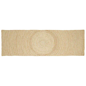 Matta Naturlig och vit 60 x 300 cm Jute